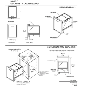Cajón Hielera